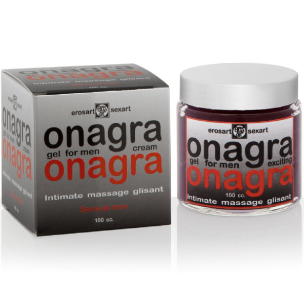 EROS ART GEL POTENCIADOR HOMBRE ONAGRA PARA EL 100 CC
