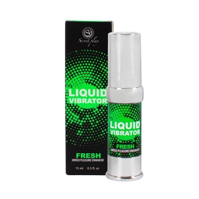 SECRETPLAY VIBRADOR LIQUIDO FRESH ESTIMULADOR INTENSIFICADOR PLACE 15 ML
