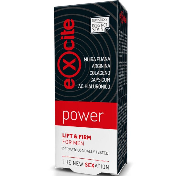 EXCITE POWER GEL AUMENTO ERECCION 20 ML