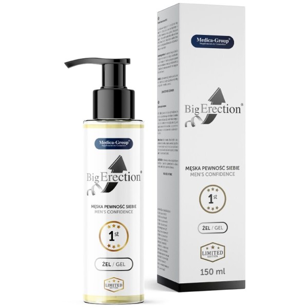 MEDICA GROUP BIG ERECTION GEL INTIMO PARA HOMBRE 150 ML
