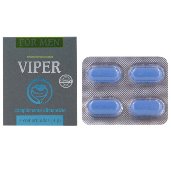 Viper Energia Vitalidad y Potencia Masculina con Vitaminas B y Magnesio