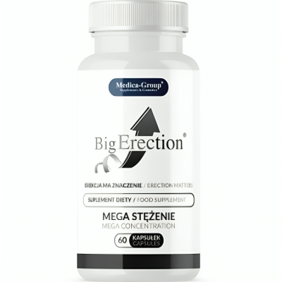 Big Erection Complemento Alimenticio Natural para la Vitalidad Masculina y el Rendimiento Intimo