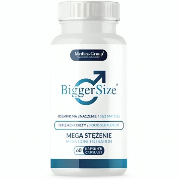 BiggerSize Complemento Alimenticio Natural para Potenciar la Vitalidad y la Energia Masculina