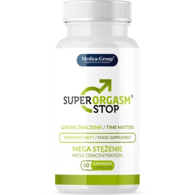 Super Orgasm Stop Capsulas Naturales para el Control de la Eyaculacion y Mayor Resistencia Sexual