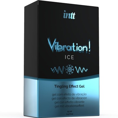 INTT POTENTE ESTIMULANTE INTIMO GEL VIBRADOR EFECTO FRIO 15ML