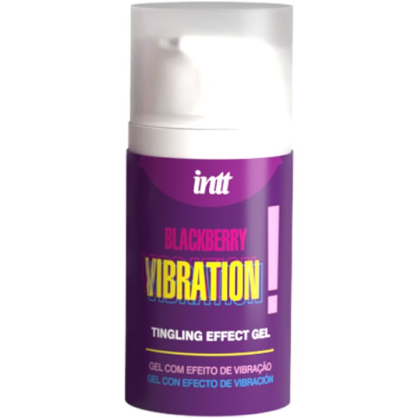 INTT RELEASES GEL VIBRADOR LIQUIDO SABOR MORA 15 ML