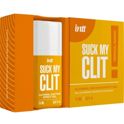 INTT SUCK MY CLIT GEL EFECTO SUCCION TROPICAL MANGO 15 ML
