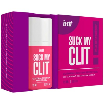 INTT SUCK MY CLIT GEL EFECTO SUCCION FRESAS SILVESTRES 15 ML