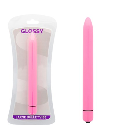GLOSSY SLIM VIBRADOR ROSA INTENSO GLOSSY SLIM VIBRADOR ROSA INTENSO