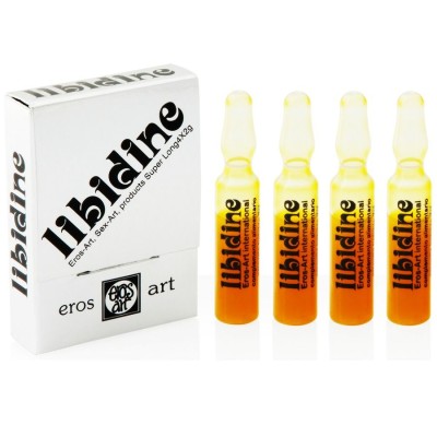 Libidine Complemento Alimenticio Afrodisiaco Natural en Ampollas para Potenciar la Libido y la Vitalidad