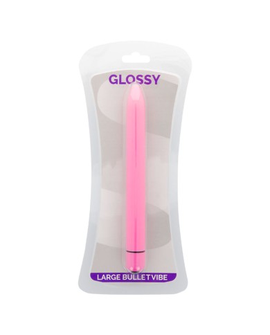 GLOSSY SLIM VIBRADOR ROSA INTENSO GLOSSY SLIM VIBRADOR ROSA INTENSO