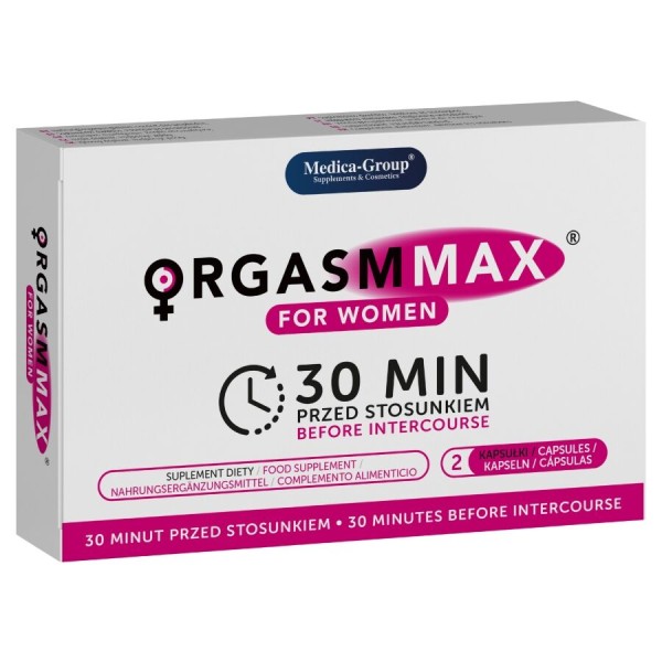 Orgasm Max For Women Capsulas Naturales para Potenciar la Vitalidad Femenina y la Satisfaccion Intima