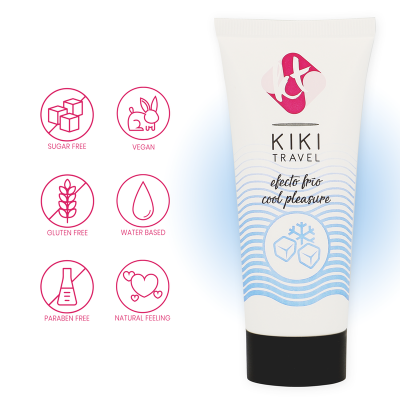 KIKI TRAVEL GEL DESLIZANTE EFECTO FRIO INTENSIFICADOR 50 ML