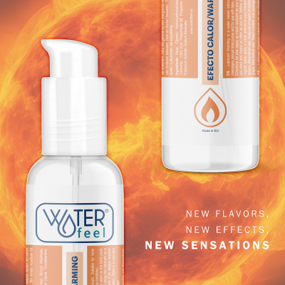WATERFEEL LUBRICANTE EFECTO CALOR 150 ML