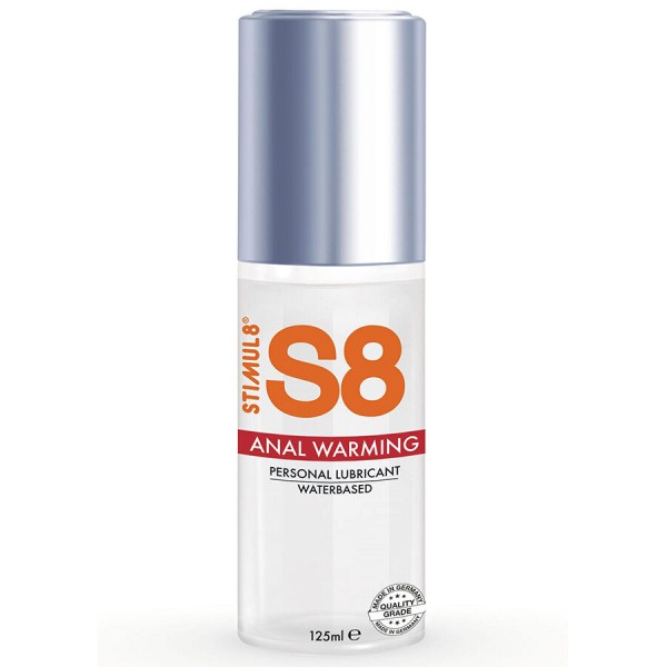 STIMUL8 S8 LUBRICANTE ANAL EFECTO CALOR 125 ML
