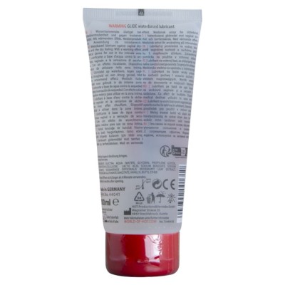 HOT WARMING GLIDE LIQUID PLEASURE LUBRICANTE BASE AGUA EFECTO CALOR 100 ML