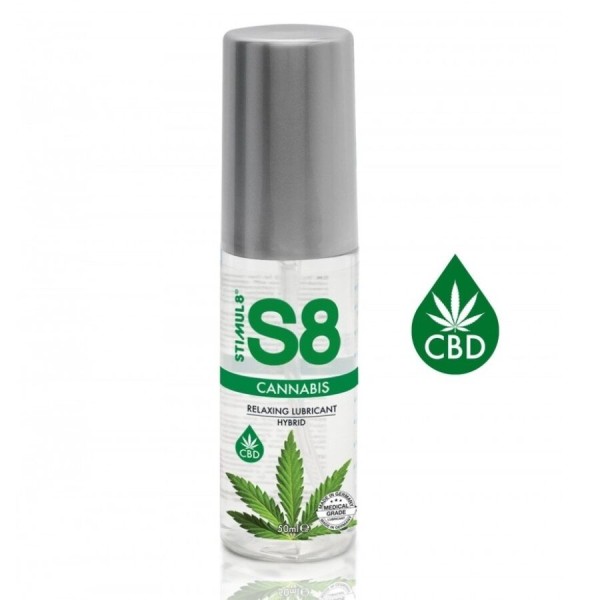 STIMUL8 S8 LUBRICANTE HIBRIDO CANNABIS 50 ML