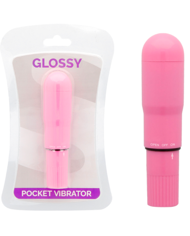 GLOSSY POCKET VIBRADOR ROSA INTENSO GLOSSY POCKET VIBRADOR ROSA INTENSO