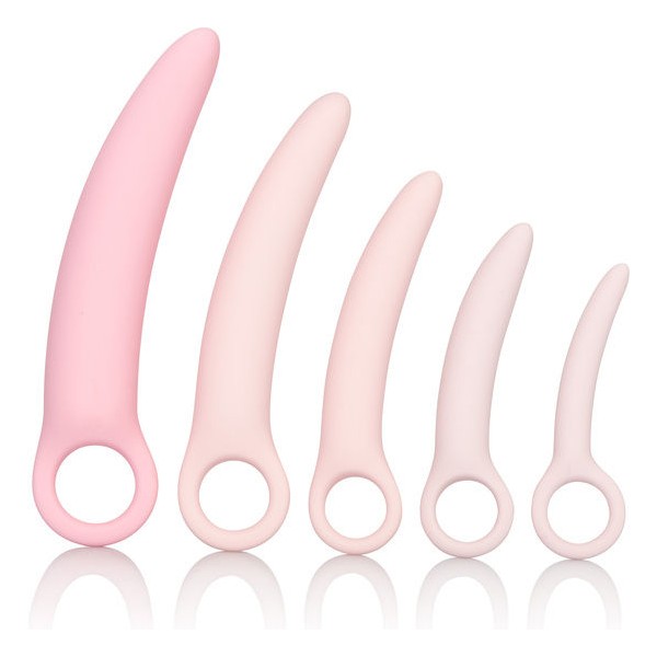 CALEXOTICS INSPIRE KIT DILATADOR VAGINAL SILICONA 5 PCS