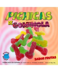 DIABLO GOLOSO PICHITAS DE GOMINOLA FRUTAS CON AZUCAR