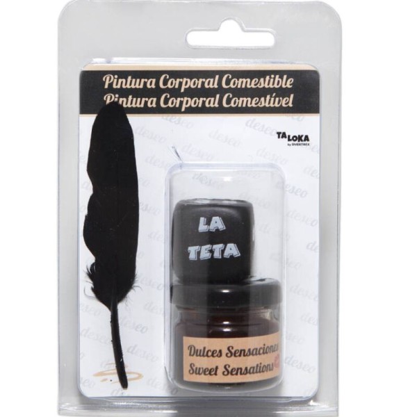 TALOKA PINTURA CORPORAL COMESTIBLE SABOR CHOCOLATE DADO