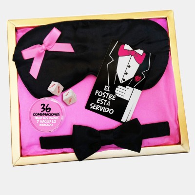 INEDIT KIT EROTICO ANTIFAZ EL POSTRE ESTA SERVIDO