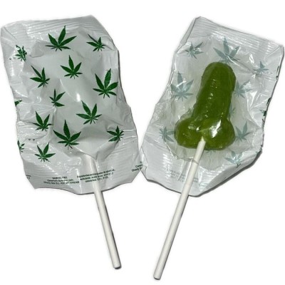 DIABLO GOLOSO 1 PIRULETA PENE AROMA CANNABIS