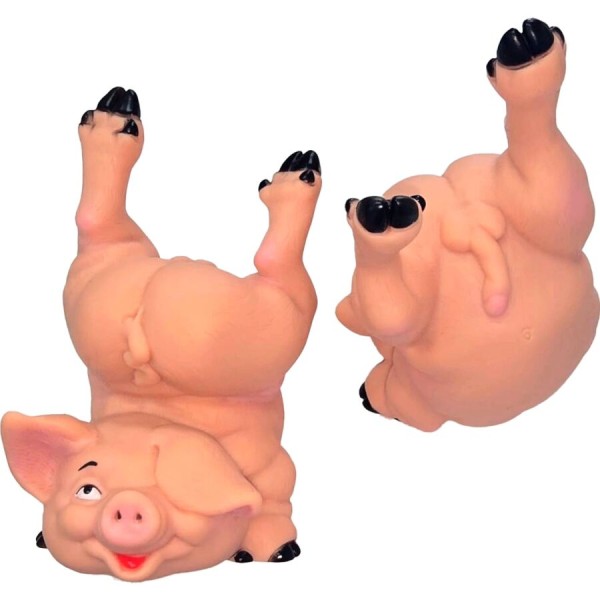 DIABLO PICANTE HUCHA FORMA DE CERDITO DESNUDO