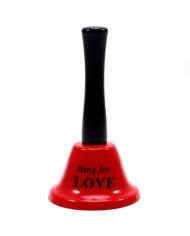 DIABLO PICANTE CAMPANA DE MANO RING FOR LOVE COLOR ROJO