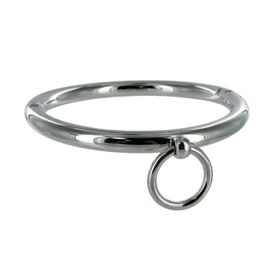 METAL HARD BDSM COLLAR CON ARGOLLA 18CM