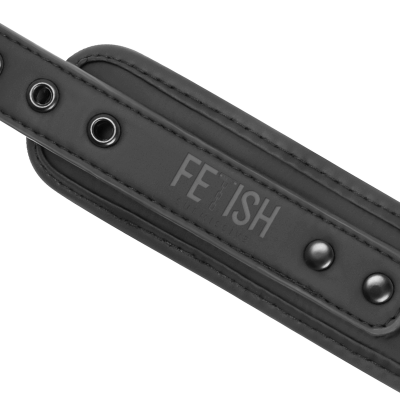 FETISH SUBMISSIVE COLLAR CON CADENA CON FORRO DE NEOPRENO