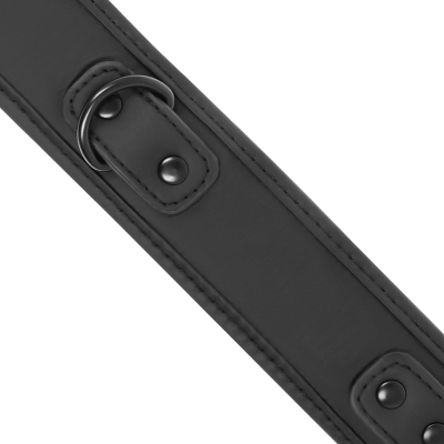 FETISH SUBMISSIVE COLLAR CON CADENA CON FORRO DE NEOPRENO