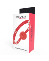 DARKNESS MORDAZA TRANSPIRABLE ROJO