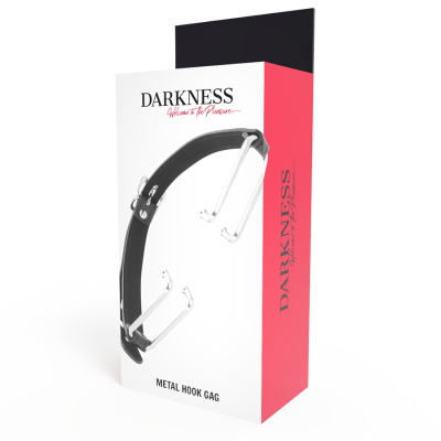 DARKNESS MORDAZA CON GANCHO NEGRO