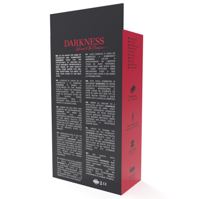 DARKNESS ESPOSAS AJUSTABLES NEGRO CON DOBLE CINTA REFUERZO