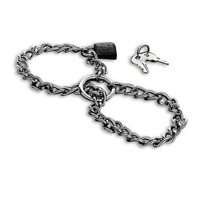 METAL HARD ESPOSAS CON CADENA DE ACERO INOX