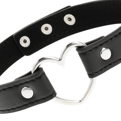 COQUETTE CHIC DESIRE COLLAR CUERO VEGANO ACCESORIO WOMAN CORAZON