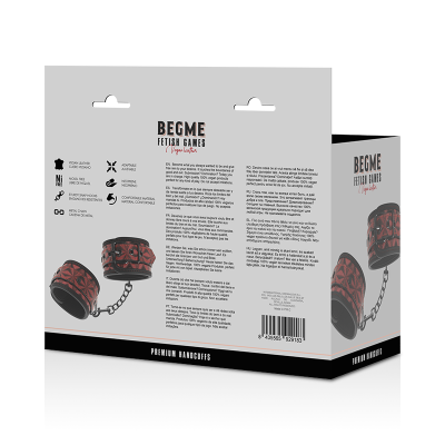 BEGME RED EDITION ESPOSAS PARA MANOS CON FORRO DE NEOPRENO
