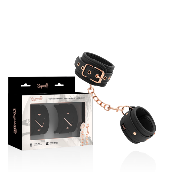 COQUETTE CHIC DESIRE FANTASY ESPOSAS PARA MANOS CUERO VEGANO CON FORRO DE NEOPRENO