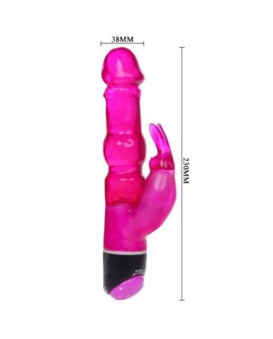 BAILE WAVES OF PLEASURE FANTASY VIBRADOR CON RABBIT LILA 23 CM BAILE WAVES OF PLEASURE FANTASY VIBRADOR CON RABBIT LILA 23 CM