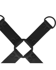 INTENSE FETISH ENGANCHE MULTIPLE PARA MANOS Y PIES DE CUERO VEGANO