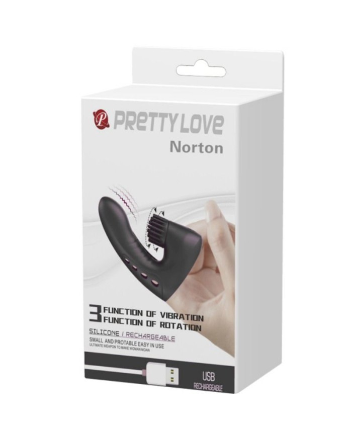 PRETTY LOVE NORTON DEDAL CON VIBRACIoN ROTACIoN