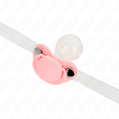 KINK MORDAZA FORMA CHUPETE 55 x 4 CM ROSA AJUSTABLE 43 60 CM