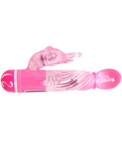 BAILE VIBRADOR MULTIVELOCIDAD CON ESTIMULADOR ROSA BAILE VIBRADOR MULTIVELOCIDAD CON ESTIMULADOR ROSA