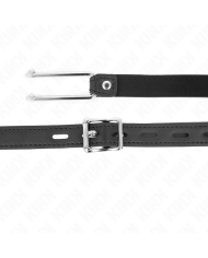 KINK MORDAZA GANCHO DE METAL 115 CM CON CORREA DE POLIPIEL AJUSTABLE 39 58 CM X 2 CM