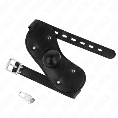 KINK MASCARA BUCAL MORDAZA DE BOLA CON CERRADURA AJUSTABLE 42 60 CM
