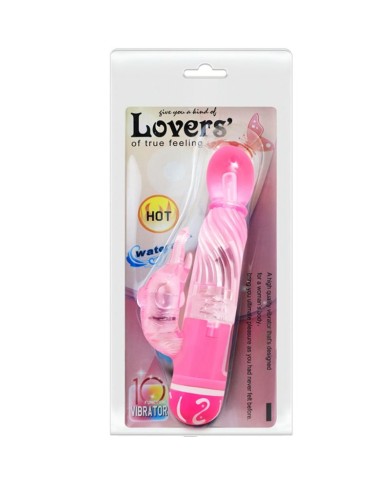 BAILE VIBRADOR MULTIVELOCIDAD CON ESTIMULADOR ROSA BAILE VIBRADOR MULTIVELOCIDAD CON ESTIMULADOR ROSA