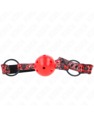 KINK MORDAZA DE BOLA 45 CM CON PATRON DE DIAMANTE MODELO 1 645 CM AJUSTABLE 42 60 CM