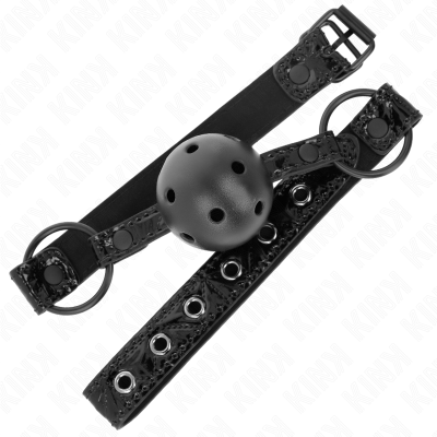 KINK MORDAZA DE BOLA 45 CM CON PATRON DE DIAMANTE MODELO 3 645 CM AJUSTABLE 42 60 CM