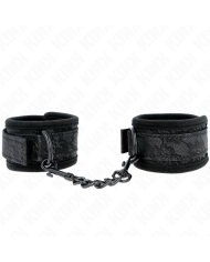 KINK MUNEQUERAS DE ENCAJE Y NEOPRENO AJUSTABLE NEGRO 20 29 CM X 5 CM